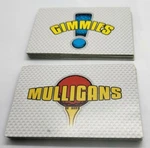 Golfopoly Monopoly Golfing Replacements 12 Mulligans & Gimmies For Parts. Fixed Price $7.77.