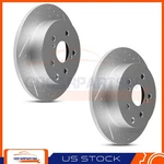 Brake Rear Disc Rotor Slotted For Lexus HS250H 2010 2011 2012 Sliver Zinc Plated. Fixed Price $49.63.