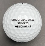 Structural Steel Services Meridian Ms Logo Golf Ball (1) Titleist Pro V1X. Fixed Price $8.50.