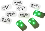 Mvp Disc Golf Flat Led Tri-lite Lights (pack Of 10) (green). Fixed Price $32.95.