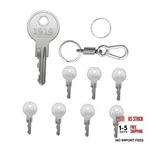 Hather GCK02 Replacement Golf Cart Ignition Keys For Ezgo (8 Pack + Keychain. Fixed Price $13.57.