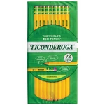 Ticonderoga Wood-cased Pencils, Pre-sharpened, 72 Count (pack Of 1), Yellow. Fixed Price $23.29.
