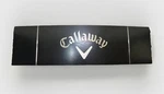 Callaway Golf Mancave Home Sign Black Wood 36" X 10" Slatwall Nice. Fixed Price $89.99.