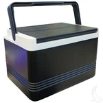 Golf Cart Universal Igloo Legend 12 Can - 9 Quart Black Cooler Only. Fixed Price $73.99.
