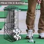 60 Capacity Golf Ball Basket Holder - Matte Black Metal Wire Dispenser. Fixed Price $39.99.