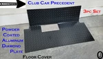 Club Precedent Golf Cart Black Powder Coated Aluminum Diamond Plate Floor. Fixed Price $129.95.