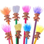 Tomzegna Mini Troll Pencil Toppers With 1 Count (pack Of 8), Brown. Fixed Price $17.19.