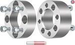 Eccpp 2 Inch 4X4 Wheel Spacers 4X101.6MM To Lug For Club. Fixed Price $101.39.