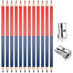 Containlol 12 Pieces Checking Pencils And Blue Double Colored Erasable. Fixed Price $20.92.