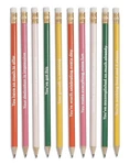 Ban.do Write On Colorful Set Of 10, Pre-sharpened #2 Graphite .... Fixed Price $18.36.