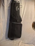 Retired Callaway Golf Pencil Bag Single Strap Lightweight Two Zip Pockets Nwt. Fixed Price $43.99.