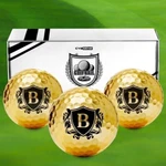Cybgene Golf Ball Set 3 Pieces Available One Of 16 Initial Chacacter Japan New. Fixed Price $60.00.