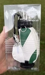 Golf Green & White Bag Pen Set W/ Red, Blue, Black Ink Dashing. Fixed Price $5.00.