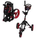Caddymatic Golf 360 Swivelease Wheel Folding Push Pull Cart. Fixed Price $109.99.