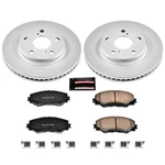 Powerstop Genuine Geomet Coated Rotor And Low-dust Ceramic Brake Pad Kit. Fixed Price $157.11.