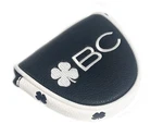 New Clover "eagle" White/black Mallet Putter Headcover. Fixed Price $24.00.