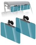2 Pack Magnetic Sun Visor For Utv & Golf Cart Roof Bars, Polarized Anti-glare.... Fixed Price $69.19.