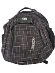 Ogio Tribune 17 Black Purple White Grid Laptop Backpack School Work Travel Bag. Fixed Price $44.99.