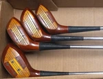 Vintage Jack Nicklaus Macgregor 1, 3, 4 & 5 Woods Oil Hardened Pre-owned. Fixed Price $117.00.
