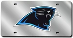 Carolina Panthers Nfl Chrome Die Cast License Plate. Fixed Price $24.99.