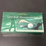 Perfect Solutions Golf Ball Monogrammer Set. Fixed Price $15.00.
