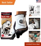 Gloves Men Right Handed Golfer Or Left 2 Pack Copper Comp.... Fixed Price $96.80.