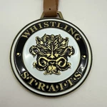 Vintage 3" Brass Golf Bag - Whistling Straits Club Kohler, Wi. Fixed Price $28.99.