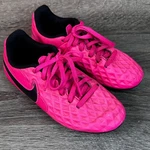Nike Soccer Cleats Kids 13C Tiempo Legend Club Mg Pink Black AT5881-606. Fixed Price $14.88.