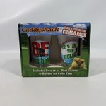 Caddyshack Collector Pint Glasses, Golf Balls Ice Cube Tray, Icup Combo Pack New. Fixed Price $19.99.