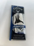 Callaway Golf Junior Glove Xj Series Left Hand White Leather Palm. Fixed Price $10.00.