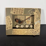 Vintage Golf Shadow Box Wall Art Wood Frame Balls Tee Club Decor 8X10 Rustic. Fixed Price $32.99.