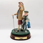 Walter Hagen Classic 2000 8" Whimsical Golfer Detailed Old Man Figurine. Fixed Price $35.00.
