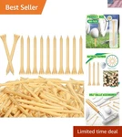 Bamboo Golf Tees Bulk 600 Durable 2-3/4 Inch For Better Game. Fixed Price $46.79.