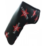 New Seemore Red Star Black Magnetic Blade Putter Headcover. Fixed Price $34.95.