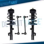 Fwd 4PC Front Struts & Sway Bar Links For 2008 2009 2010 2011 Toyota Highlander. Fixed Price $207.99.