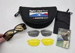 Nyx Golf Sunglasses Interchangeable Lens Tight Lies Tour Adams Case Promo. Fixed Price $38.69.