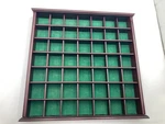 Vintage Wooden Display Shelf 19 X18 X2 Golf Ball Rack. Fixed Price $34.00.