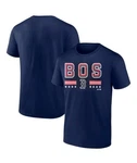 Boston Red Sox Mlb Men's Majestic Navy Short Sleeve Team T-shirts Tee: S-2XL. Fixed Price $14.99.