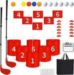 Ultimate Backyard Golf Game Set 6-HOLE Course With Clubs & Balls. Fixed Price $144.80.