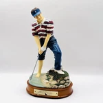 Walter Hagen Classic 2001 8" Whimsical Golfer Detailed Old Man Figurine. Fixed Price $35.00.