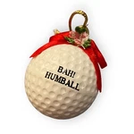 Real Ornaments Christmas Bah Humball Golfing. Fixed Price $6.95.