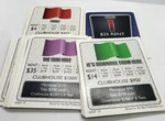 Golfopoly Monopoly Golfing Replacement Parts Complete 28 Deeds Cards -for. Fixed Price $7.77.