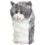 New Daphnes Headcover Grey & White Cat 460CC Driver Golf. Fixed Price $44.95.