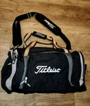 Titleist Duffel Duffle Bag Black Travel Gym Carry On Golf Shoulder Strap. Fixed Price $99.99.