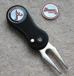 Atlanta Braves Mlb Team 2-SIDED Tomohawk Script Logo Golf Ball Marker Divot Tool. Fixed Price $11.19.