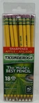 Ticonderoga Hb #2 Pack Pencils Pre-sharpened Black Lead Yellow Barrel 13818 Read. Fixed Price $5.00.