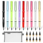 10 Pcs Infinity Everlasting - Eternal Inkless Pencils With Case.... Fixed Price $12.81.