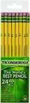 #2 Pencils, Wood-cased, 6 24-COUNT Hang-tab Boxes, Total 144 Yellow (13. Fixed Price $49.99.