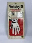Vintage Foot Joy Golf Glove Power Strap Men Left Large White Leather. Fixed Price $19.99.