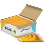 #2 Pencils Bulk 300 Pack Presharpened Woodcased In With Latexfree. Fixed Price $37.54.